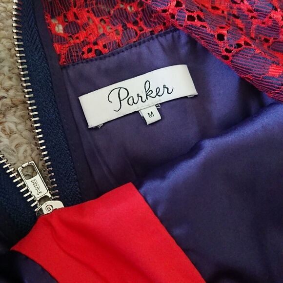 Parker NERISSA COMBO DRESS size M - Picture 6 of 16